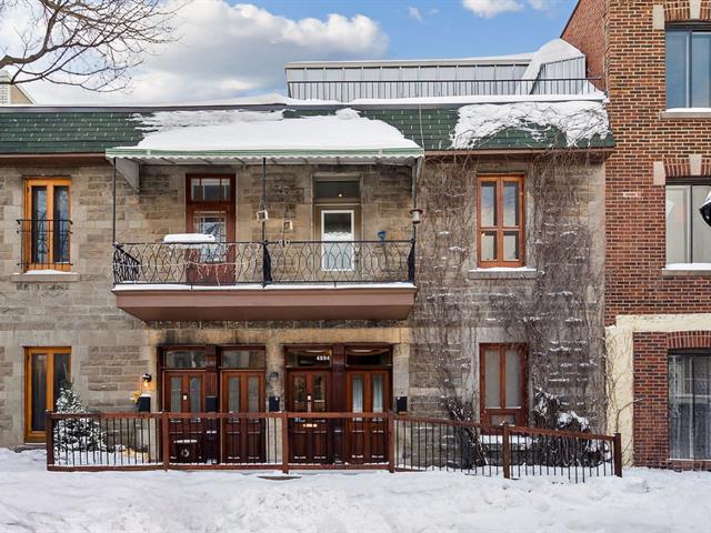 maison à vendre Montréal (Le Plateau-Mont-Royal)